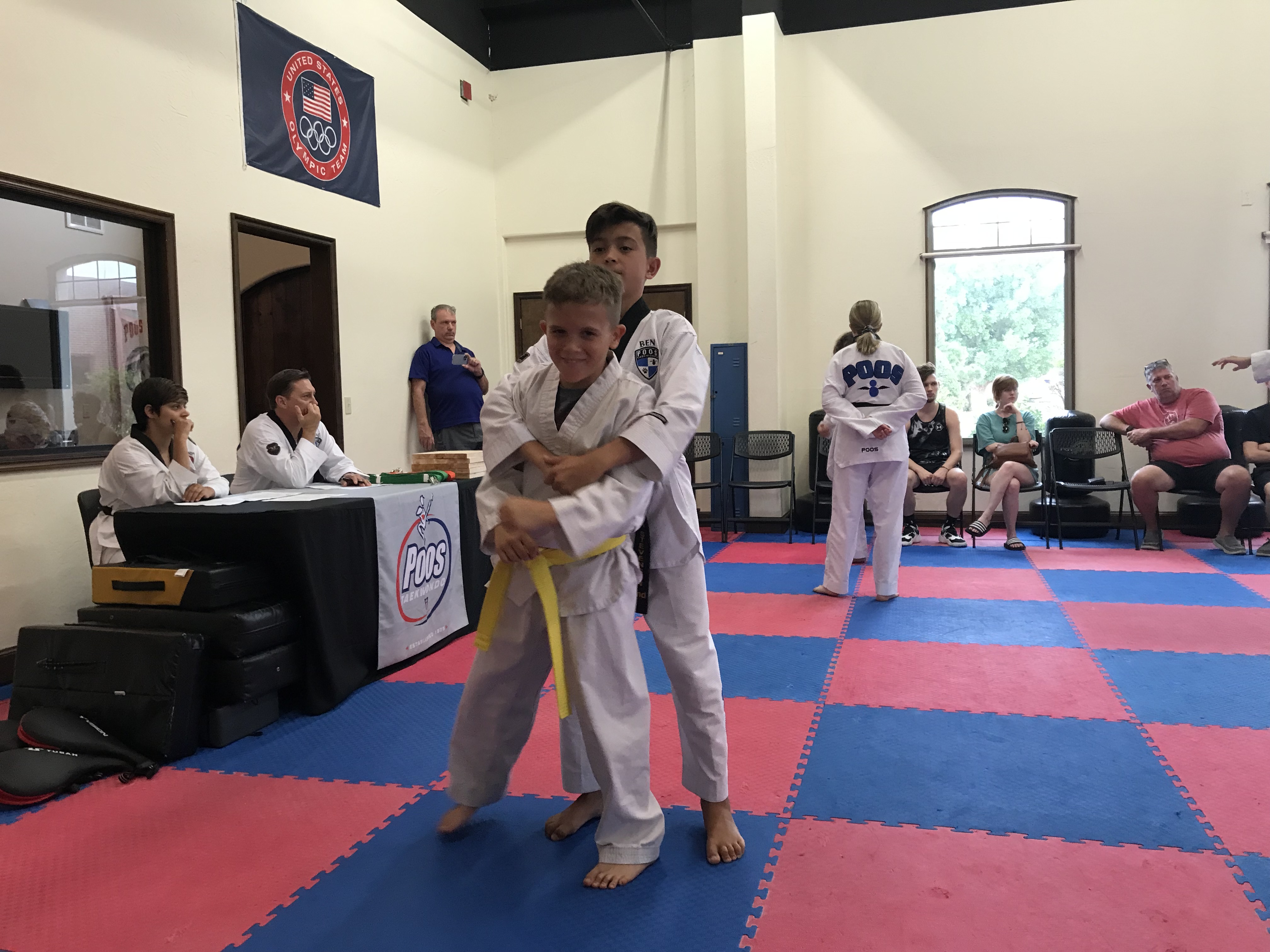 Braden’s Orange Belt Test – Taekwondo