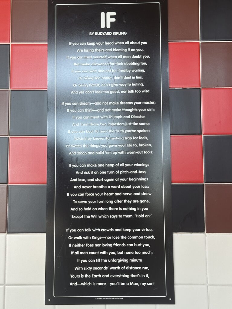 What I Learned From a Poem on a Deli Wall
