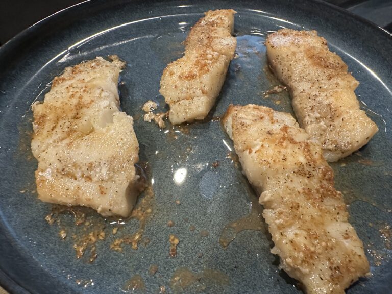 Food Edition: Cod with Butter Sauce