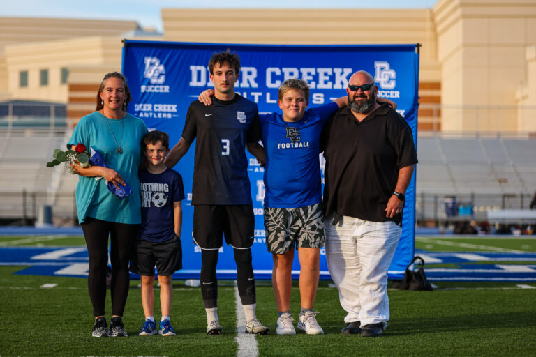 Senior Night for Deer Creek Soccer