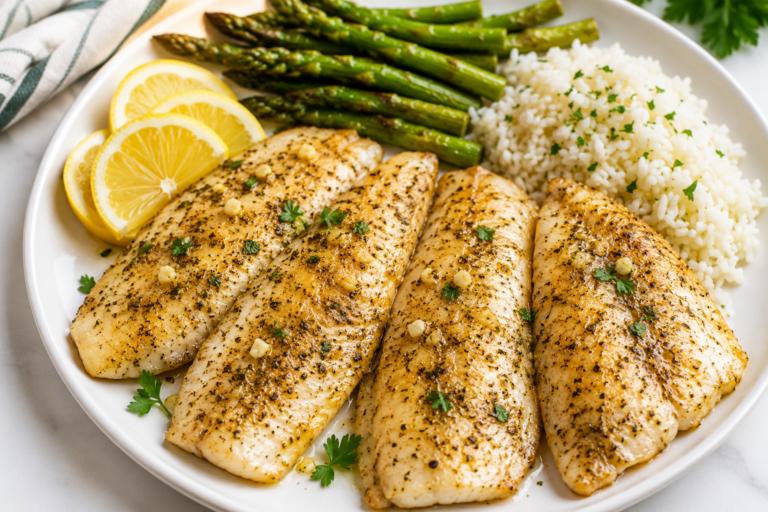 Food Edition: Lemon Pepper Tilapia